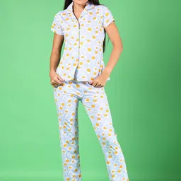 V-Mart Women Floral Printed Night suit-picture-49