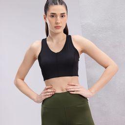 HRX by Hrithik Roshan Full Coverage Rapid-Dry Running Bra image 4
