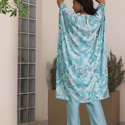 Libas Printed Kaftan Tunic With Trouser image 4