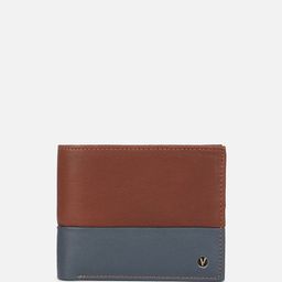 Van Heusen Men Colourblocked Leather Two Fold Wallet-37