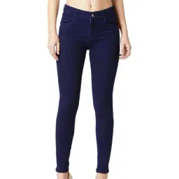 Miss Chase Navy Skinny Fit Jeans-image-94