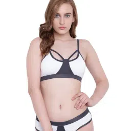 La Intimo White Mermaid Bra & Bikini Panty-image-86