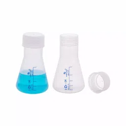 Supertek PP Translucent and Autoclavable Conical Flask, Capacity 250 ml, CH11080/2 (Pack of 12) image 2
