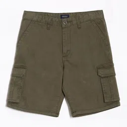 Allen Solly Junior Boys Mid-Rise Cargo Shorts-picture-10