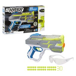 Nerf Hyper Rush 40 Met Hopper Dart Gun - Grey-22