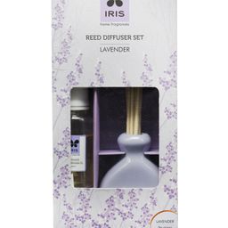 Iris Homefragrances  Fragances Reed Diffuser Set with Oil 45 ml Ceramic Pot and Diffuser Stick - Fragrance Lavender-74