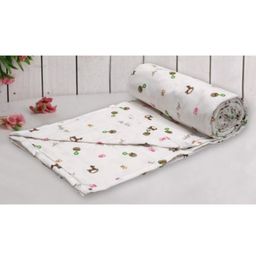 Trance Home Linen Pure Malmal Cotton Multipurpose Baby Dohar - Toys-image-50
