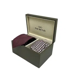 The Tie Hub Men Necktie and  Pocket Square Accessory Gift Set-image-6
