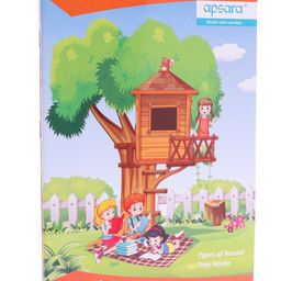 Apsara Kingsize Notebook Four line - 172 Pages (Color and Print May Vary) image 2