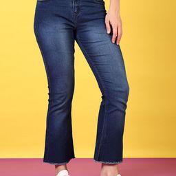V-Mart Women Light Fade Mid-Rise Stretchable Jeans-picture-40