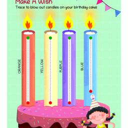 Oswaal Books Lil Legends Lines & Patterns Tracing and Writing Practice Book for Kids, Level-0 | 2 to 3 Year Old | image 3