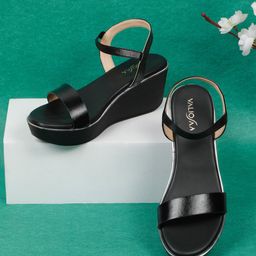 VALIOSAA Party Wedge Sandals-52
