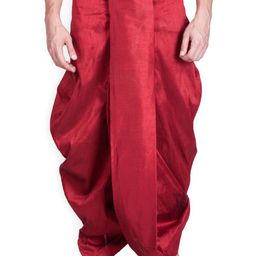 Sanwara Red Dhoti-image-7