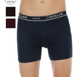 Dollar Multicolor Regular Fit Trunks - Pack Of 3 image 1