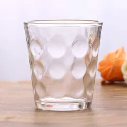 Femora Clear Glass Bubble Juice Glasses (300 ml) - Set of 6-image-62