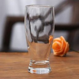 Femora Clear Glass Chrome Juice Glasses (300 ml) - Set of 4-image-83