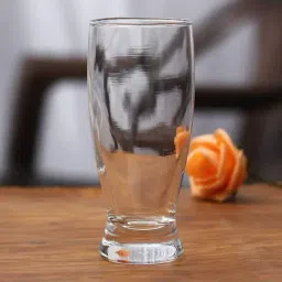Femora Clear Glass Chrome Juice Glasses (300 ml) - Set of 6-image-37