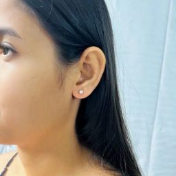 Arte Jewels 925 Sterling Silver Pearl Stud Earrings for Women Girls & Kids-image-50