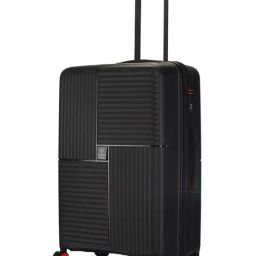 Nasher Miles Singapore Hard Check-in Luggage 65cm 8 Wheels Medium Trolley Bag for Travel Black-image-89