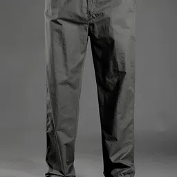 HERE&NOW Men Solid Pleated Trousers-picture-1