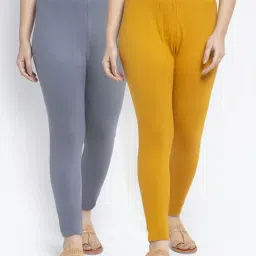 Gracit Multicolor Regular Fit Leggings-picture-25