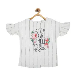 Tiny Girl Off White Printed Top-image-44