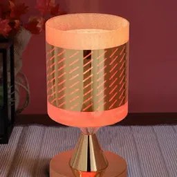 Aapno Rajasthan Gold Glass Candle - Set of 1-14