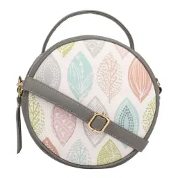 Bagsy Malone Grey Printed Medium Handbag-image-90