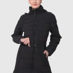 Woodland Black Quilted Jacket-picture-30