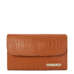 Bagsy Malone Croco Tan Animal Effect Small Wallet-25