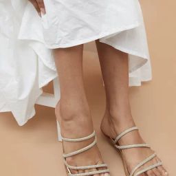 Ginger by Lifestyle Women's Light Gold Casual Sandals-picture-13