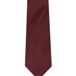 Allen Solly Maroon Textured Formal Tie-image-88
