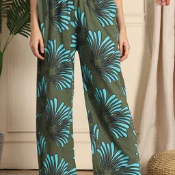 TAG 7 Pack Of 2 Printed Cotton Mid-Rise Lounge Pants-76
