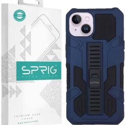 Sprig Armor with Stand Back Cover for Apple iPhone 15 Plus (Blue)-picture-13