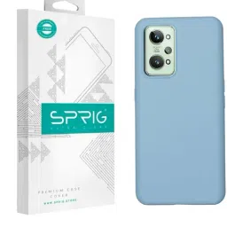 Sprig Liquid Silicone Back Cover for REALME GT NEO 3T (Blue)-picture-13