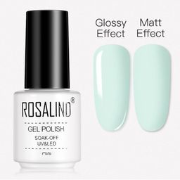 ROSALIND Long Lasting UV LED Soak-Off Gel Nail Polish - Shade A906-image-94