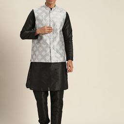 SOJANYA Regular Kurta With Churidar & With Nehru Jacket-50