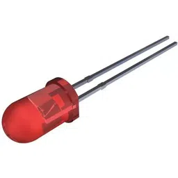 LUMEX LED, RED, T-1 3/4 (5MM), 80MCD, 635NM, SSL-LX5093IT.-13
