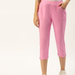 BRINNS Women Pink Capris-image-58