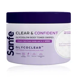 Sanfe Clear & Confident Glycoglow Body Toner Swipes - 60 Pieces-image-57