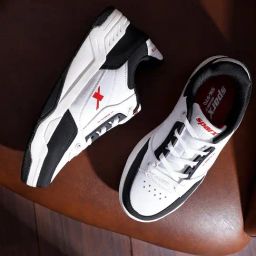 Sparx Kids White & Black Sneakers-image-39