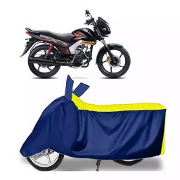 Auto Pearl Bike Cover for Mahindra Centuro (Yellow & Blue)-image-71