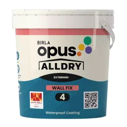 Birla Opus Alldry Wall Fix 4 1 L Waterproofing Paint For Exterior Walls, 936002 (Pack of 1 L)-picture-5