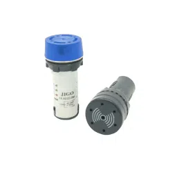 JIGO Normal Series 22.5 mm LED Indicator With Buzzer in Blue Color and 24 V DC Voltage, JG-AD22J-B (Pack of 10)-41