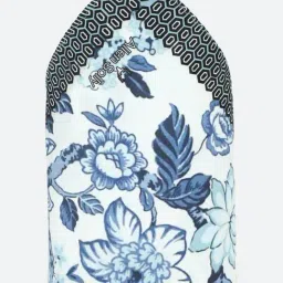 Allen Solly Blue & White Floral Pocket Square image 2