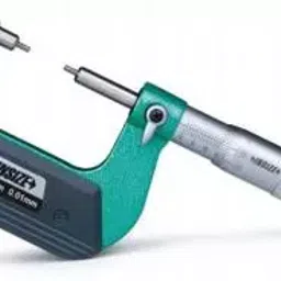 Insize 0-25 mm Spline Type Outside Micrometer 3233-25BA-26