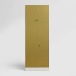 Godrej Interio Slimline Amber Green Matte Metal 2 Door Almirah-image-72