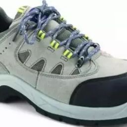 Udyogi Steel Toe Safety Shoes Low Ankle PU Sole Double Density Grey Leather Size UK 10, Sports G-image-19