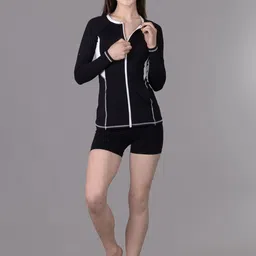 Keepfit Zippered Rashguard 2-piece Swimset-image-64