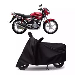 Auto Pearl Bike Cover for Yamaha Libero G5 (Black)-image-10